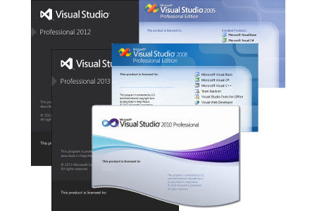 All Visual Studio IDEs